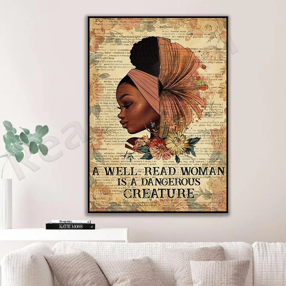 love to read poster, women who have read are dangerous creatures poster, bookworm gift, empowering feminism, gift for book lover