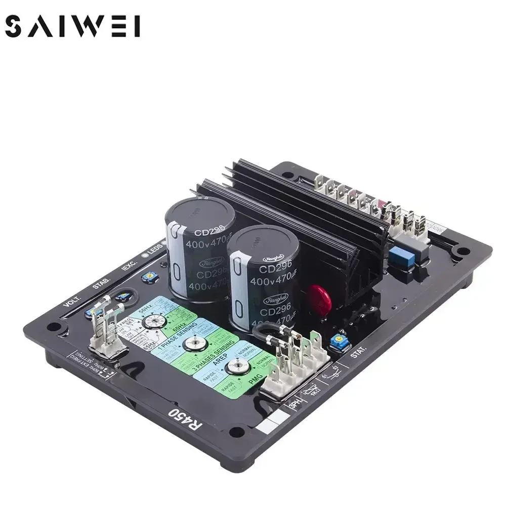 High Quality R450 AVR Automatic Voltage Regulator Integrated Circuit Leroy Somer Stabilizer Alternator Generator parts