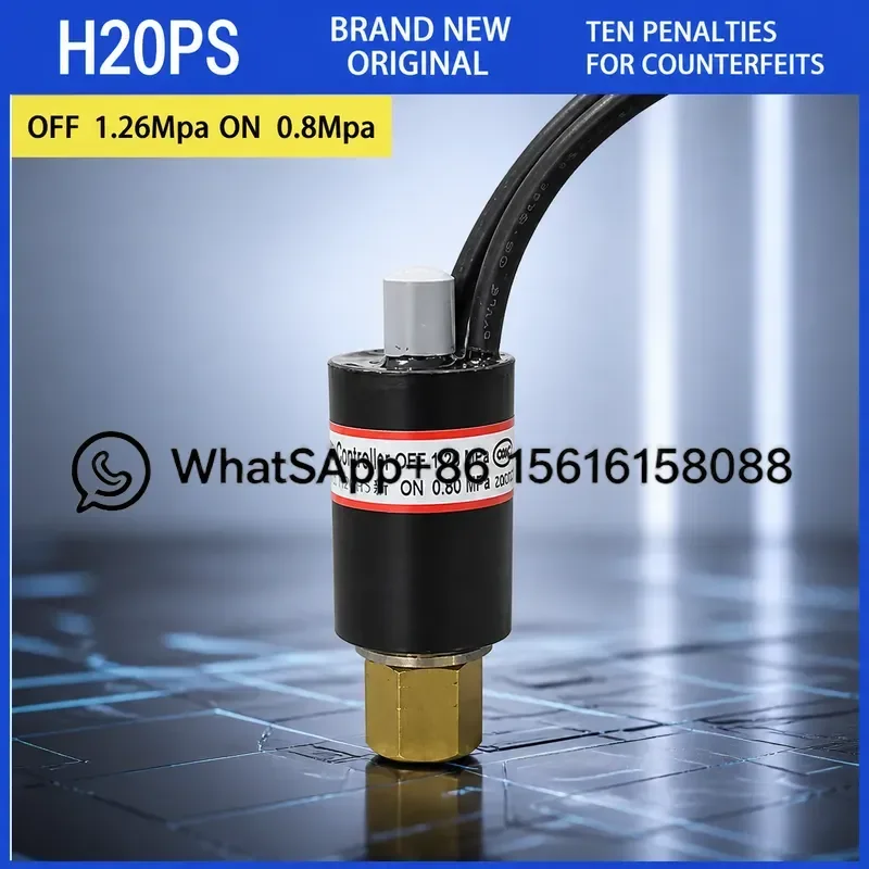 H20PSM Pressure Controller Switch for Trane OOPSY1113221005 HVAC Refrigeration Compressor Cut In 0.8MPa Cut Out 1.26MPa High