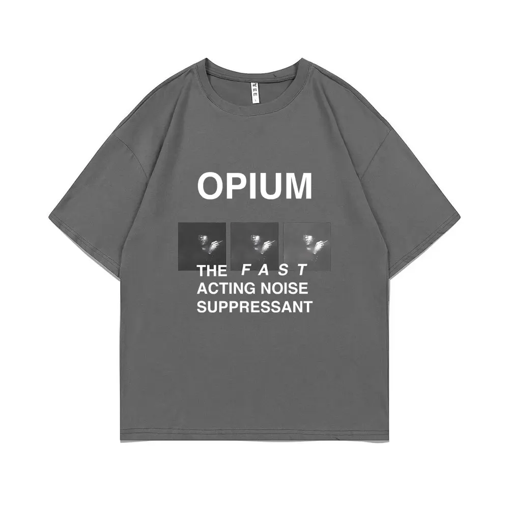 Playboi Carti Opium Print T-shirt Men Women Fashion Oversized