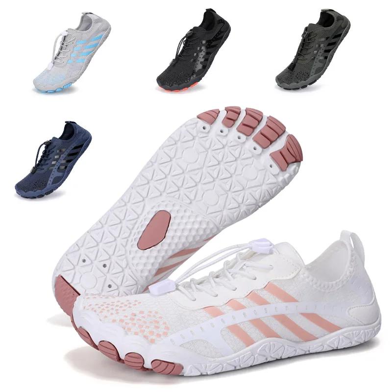 Aqua Shoes Water Shoes Upstream Wading Barefoot Beach Shoes Adults Gym Outdoor Training Footwear Unisex Quick-Drying Breathable