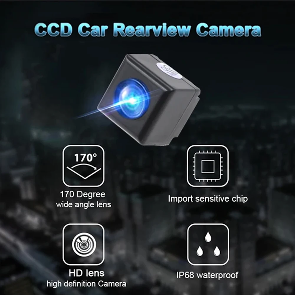 Oterleek Parking Car Rear Camera For Toyota Auris / Blade / Corolla Backup Reverse / NTSC RCA AUX HD