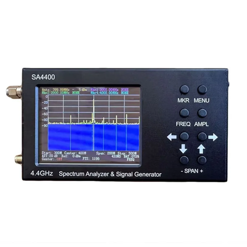 B28C-Wifi 2G 4G LTE CDMA GSM 신호용 새로운 4.4Ghz SA4400 스펙트럼 분석기 및 신호 발생기 휴대용 스펙트럼 분석기