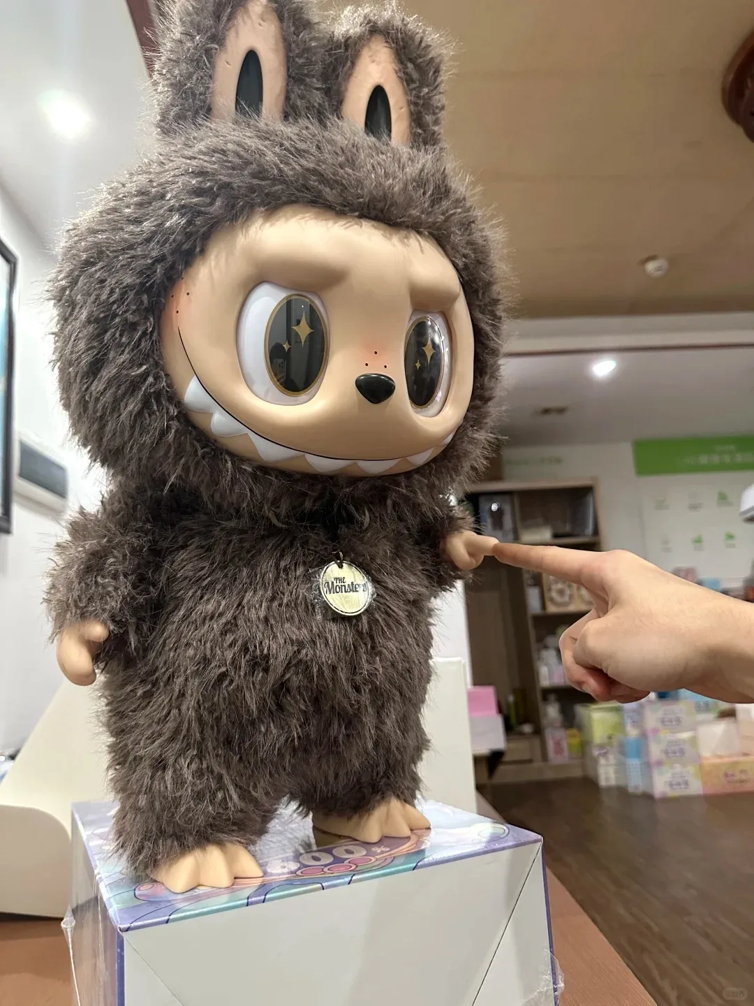 

Аутентичная виниловая фигурка Pop Mart Zimomo THE MONSTERS I FOUND YOU and ANGEL IN CLOUDS, милые игрушечные фигурки, рождественские подарки