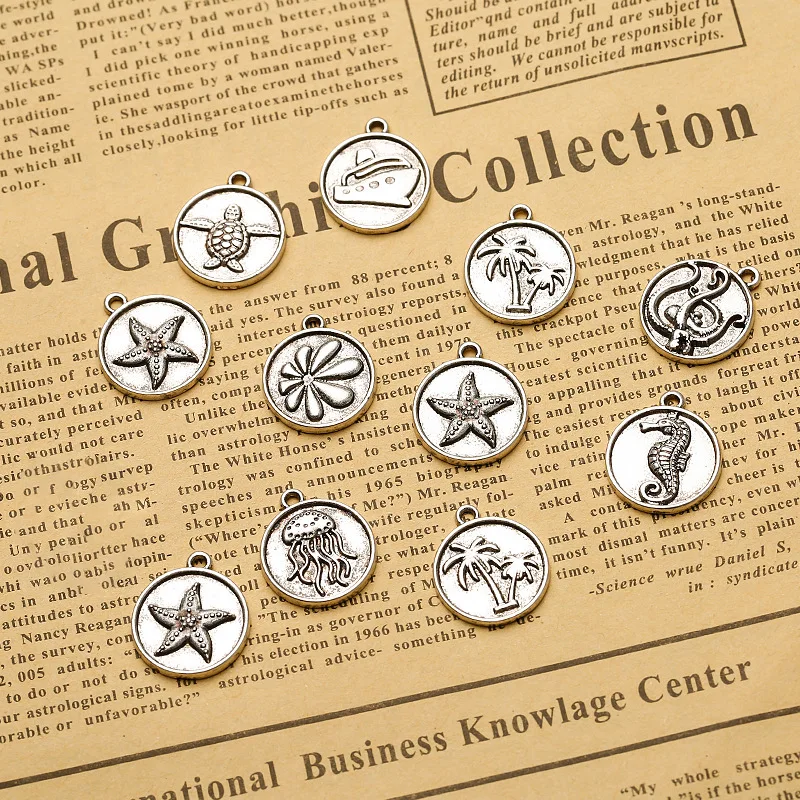 إكسسوارات المجوهرات الأكثر مبيعًا: سلسلة المحيط، وإكسسوارات DIY، ومعلقات نجم البحر وقنديل البحر، والقلائد