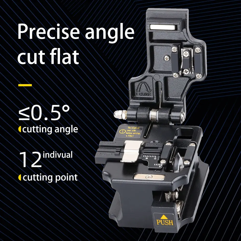 Imagem -02 - High Precision Fiber Cleaver Cortador de Cabo Fttt Fibra Óptica Ferramentas com Caixa Skl60s