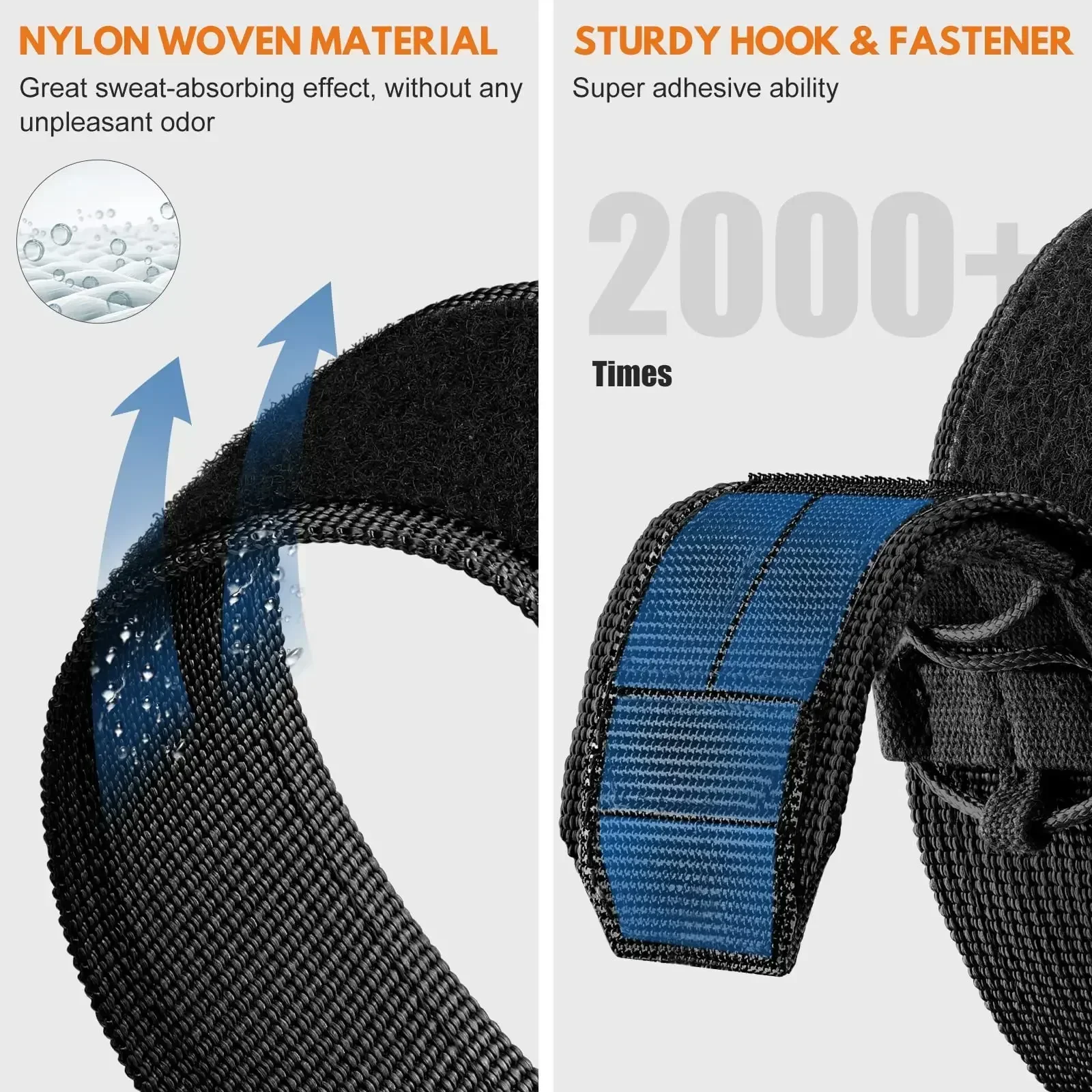 Quick Fit Nylon Strap for Garmin Watch Fenix7 7X 6X Pro/Epix Pro Gen 2 51mm 47mm/Fenix6 5Plus 5XPlus 22mm 26mm Braided Watchband