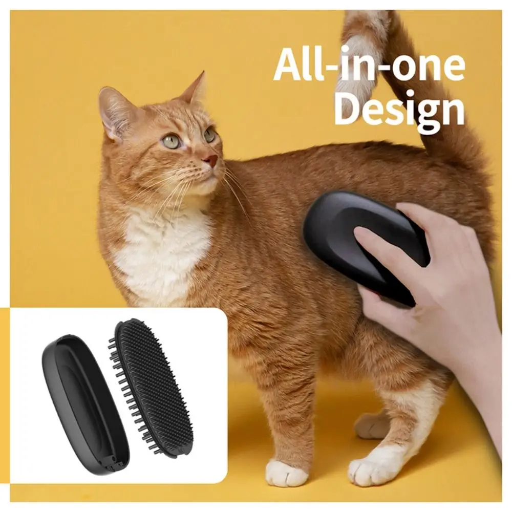 Multi-function Horse Grooming Brush Cleaning Flea Black Cattle Tail Combs Tick Removal Nursing Puppy Hair Comb