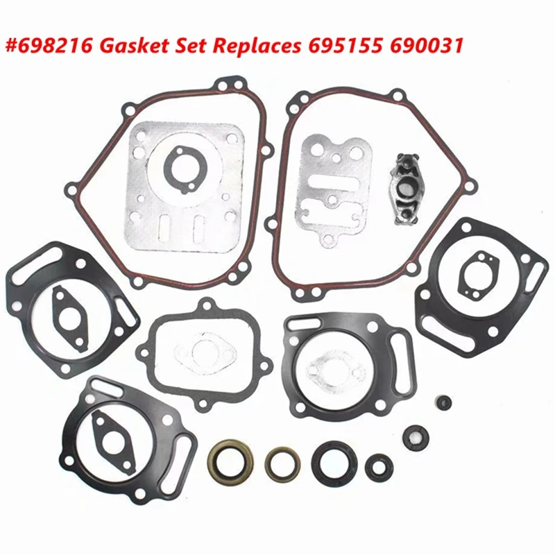 698216 Gasket Set Replaces 695155 690031 Fit For Briggs & Stratton Engine Gasket