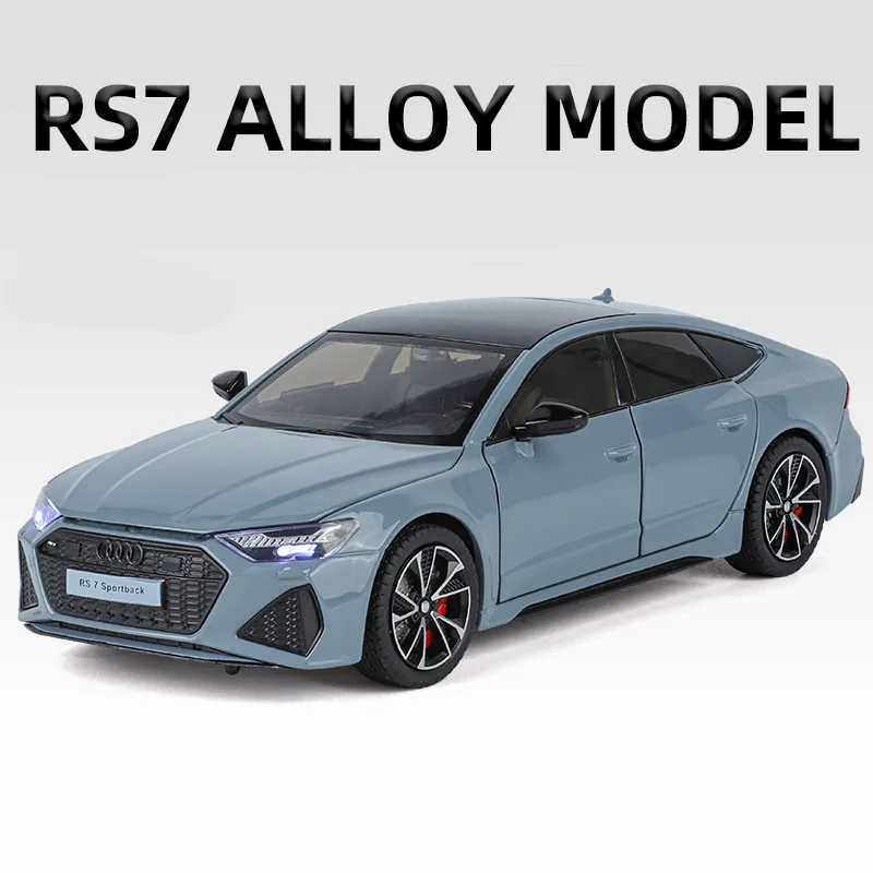 1:24 AUDI RS7 Coupe Alloy Sports Car Model Diecast & Toy Vehicles