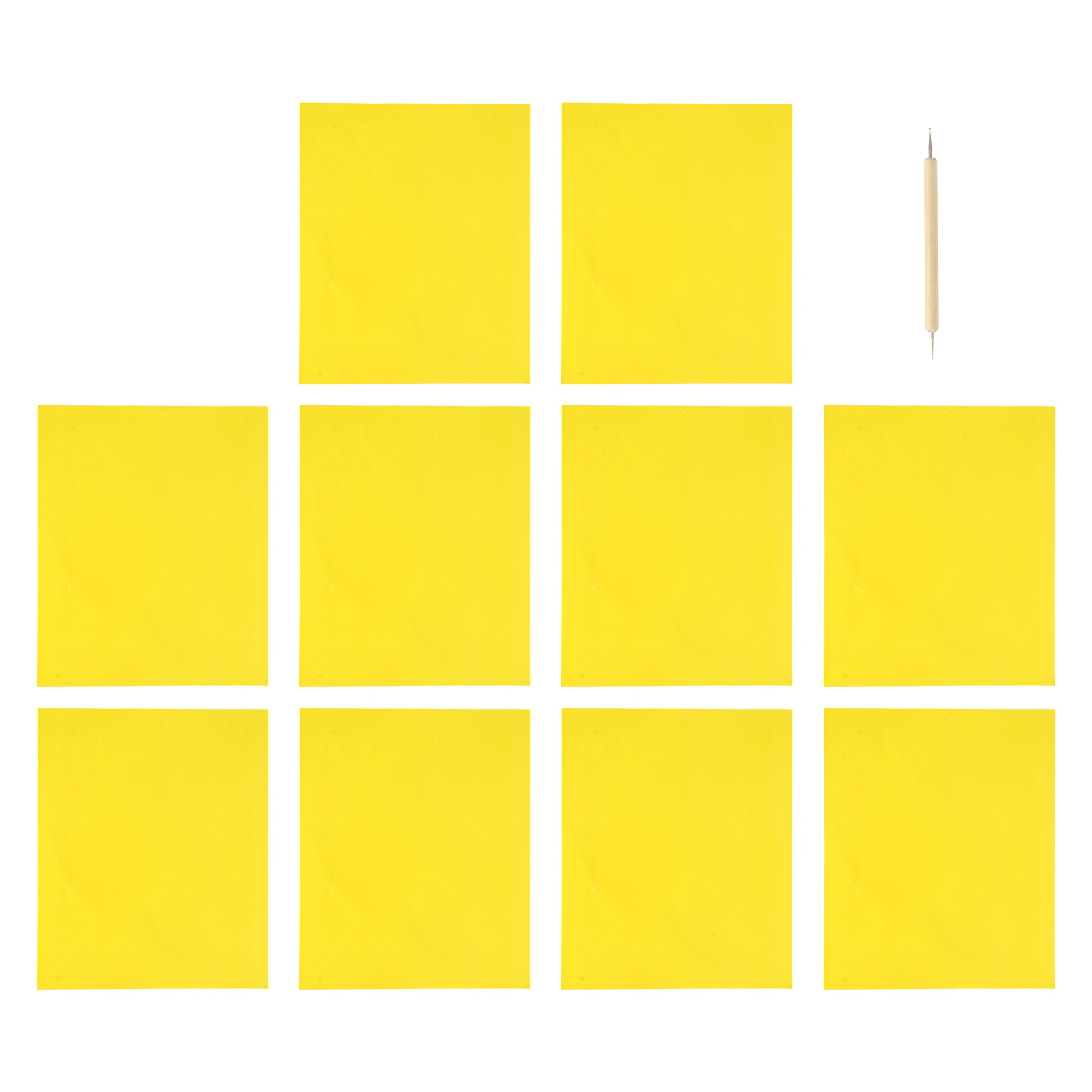 10pcs Graphite Transfer Paper Cross Stitch Carbon Tracing Sewing Copy Paper for Wood Embroidery Fabric Clay Ceramics Metal Hand