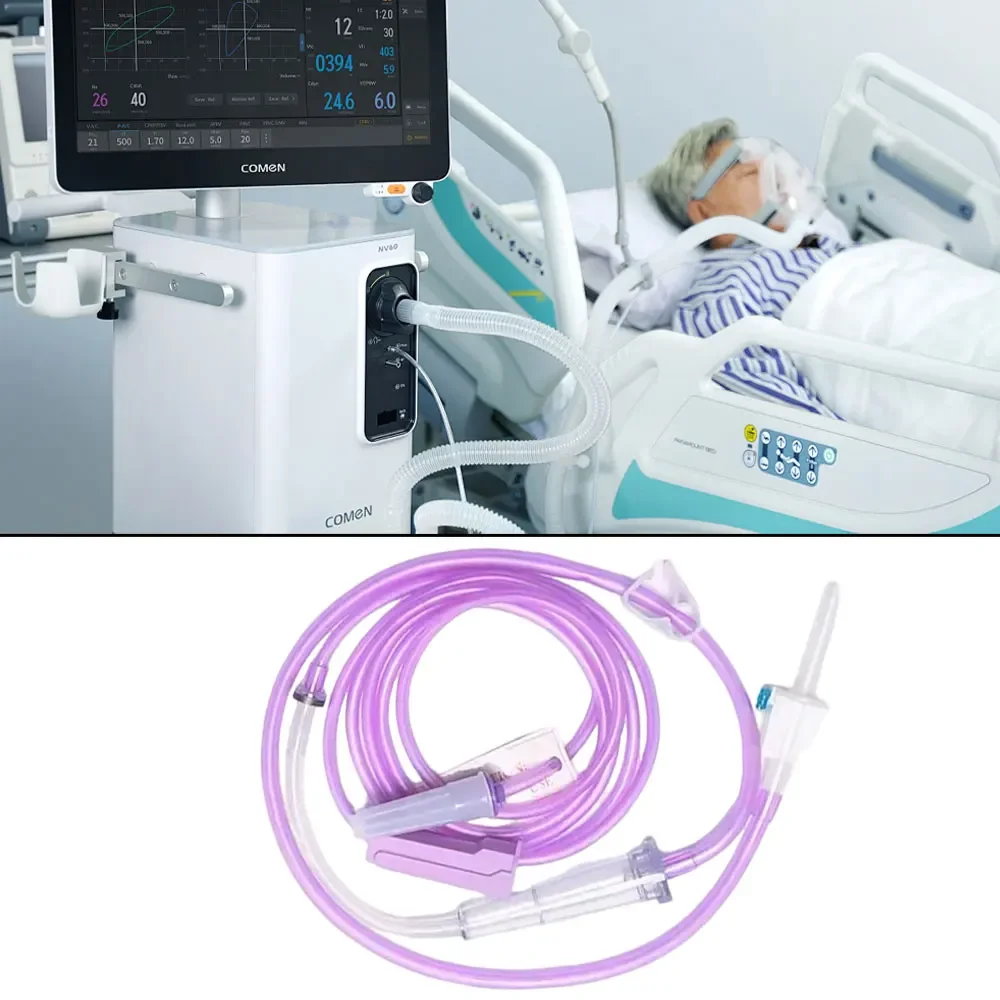 1-10Pcs Dual-purpose Joint Enteral Nutrition Infusion Tube Infusion Pump Nasal Feeding Pump Tube Feeding Tube Supply Line - Image 2