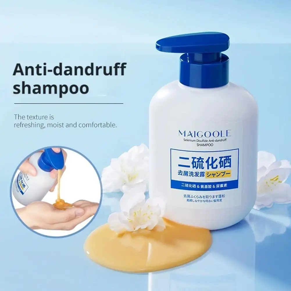 

Thorough Шампунь против перхоти с дисульфидом селена Oil Control Освежающий шампунь против перхоти Питательный 300 мл против зуда S U8T6