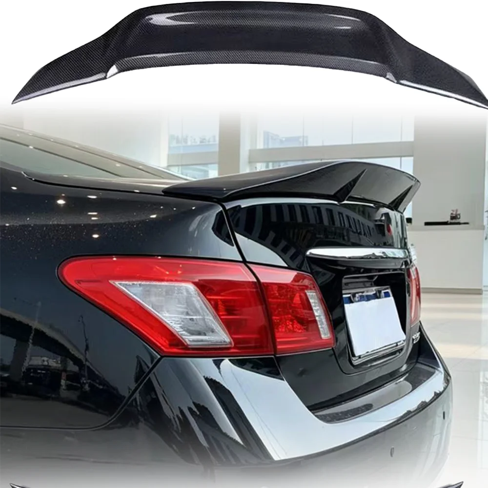 

Suitable for 2006-2012 Lexus ES tail wing car modification ES350 ES240 true carbon trunk pressure wing R-type rear spoiler