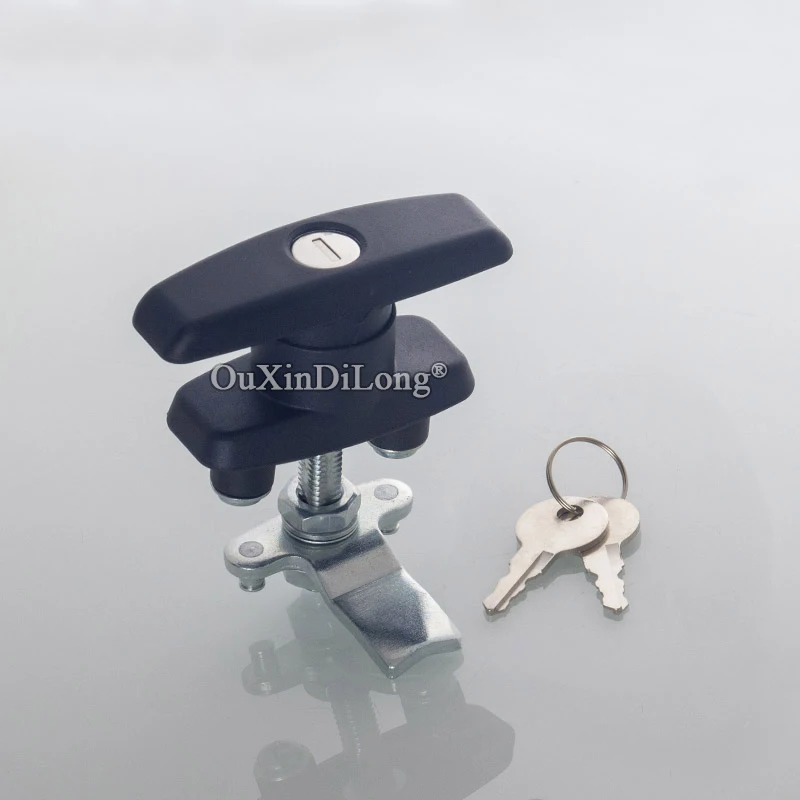 

Brand New 5PCS Industrial Machinery T-Handle Latch Lock Distribution Box Lock Truck Van RV Camper Toolbox Lock Trailer Door Lock