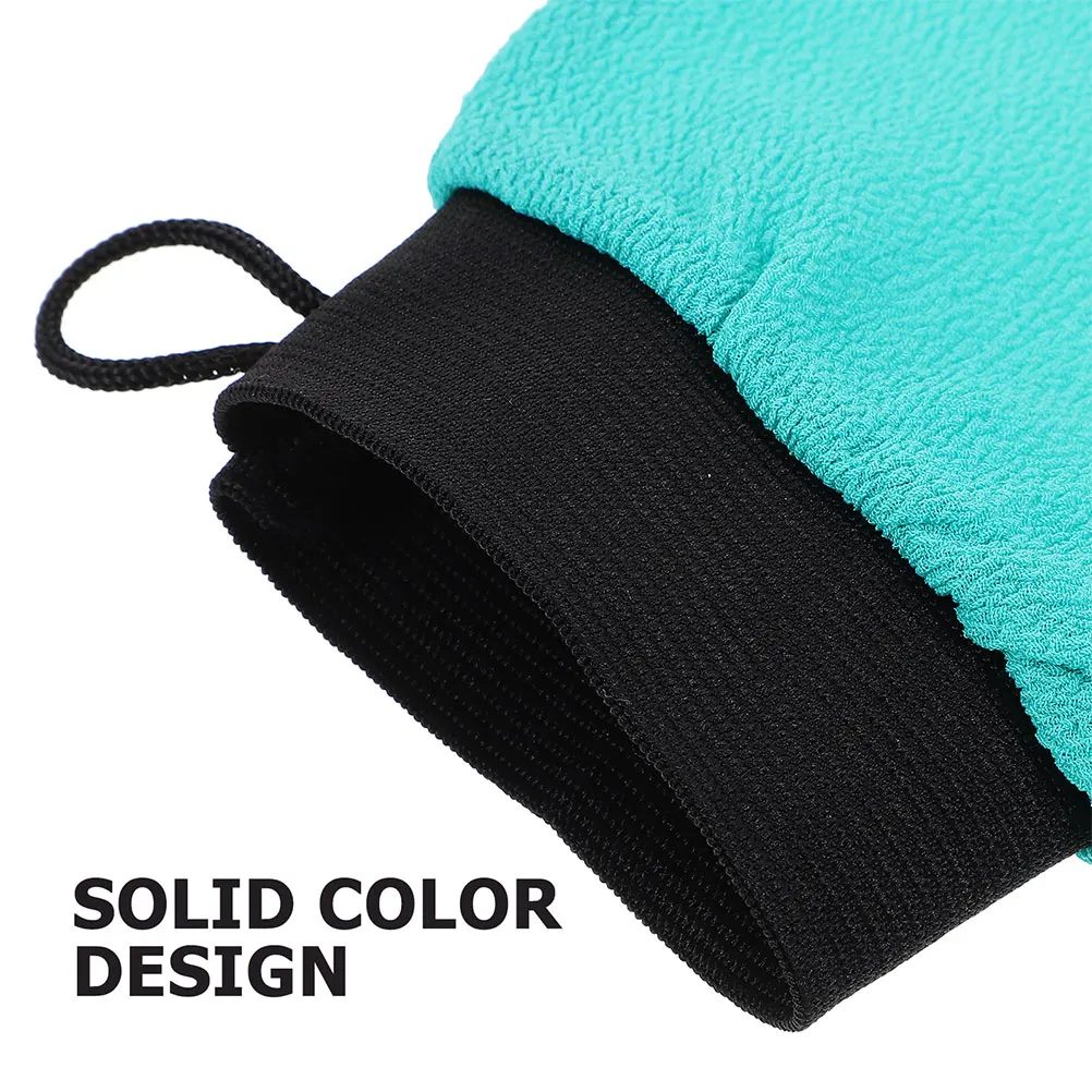 

Exfoliating Bath Gloves Mitt for Dead Skin Gentle Tag Scrub Body Exfoliator Multicolor