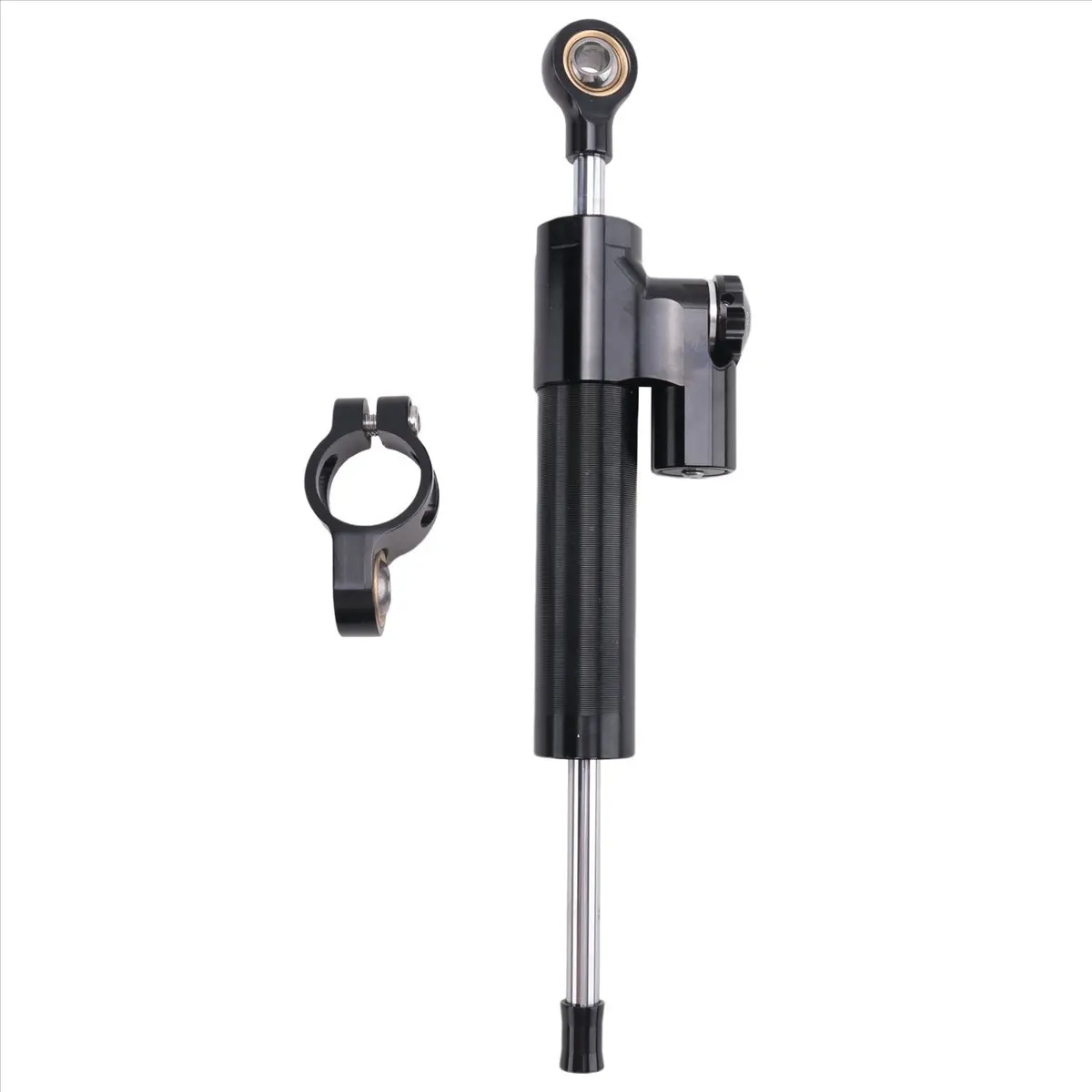 Compatible Adjustable Steering Damper for Thunder DT3 Zero 10X Electric Scooter Stabilizer Damper Accessories, Black - view 2