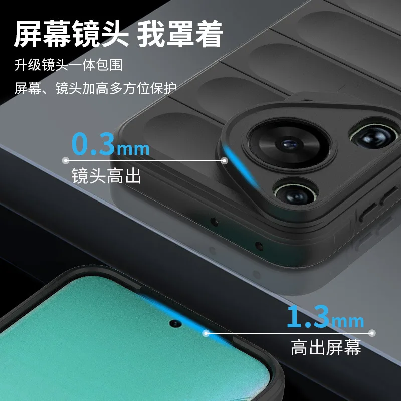 Air Cushion Full Protection Case with Camera Protection for Huawei P70 P60 Mate60 NOVA 14 11 8i Honor 200 100 90 400 Series