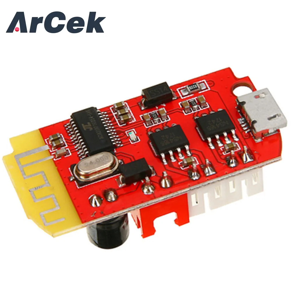 Micro USB DC 3.7V 5V 3W Digital Audio Amplifier Board Double Dual Plate DIY Bluetooth Speaker Modification Sound Music Module