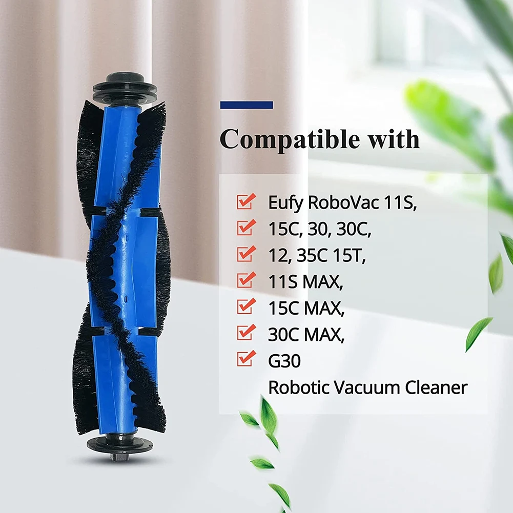 Piezas de Repuesto de cepillo de rodillo Compatible con Eufy RoboVac 11S,RoboVac 30,RoboVac 15C, accesorios para aspiradora robótica