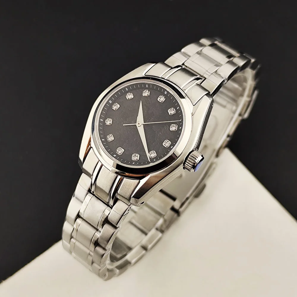 2026 NH05 Cherry Blossom Texture Dial 29.5mm Watch ladie's Stainless Steel Watch Customized Logo Accessories NH05 Movement view 3