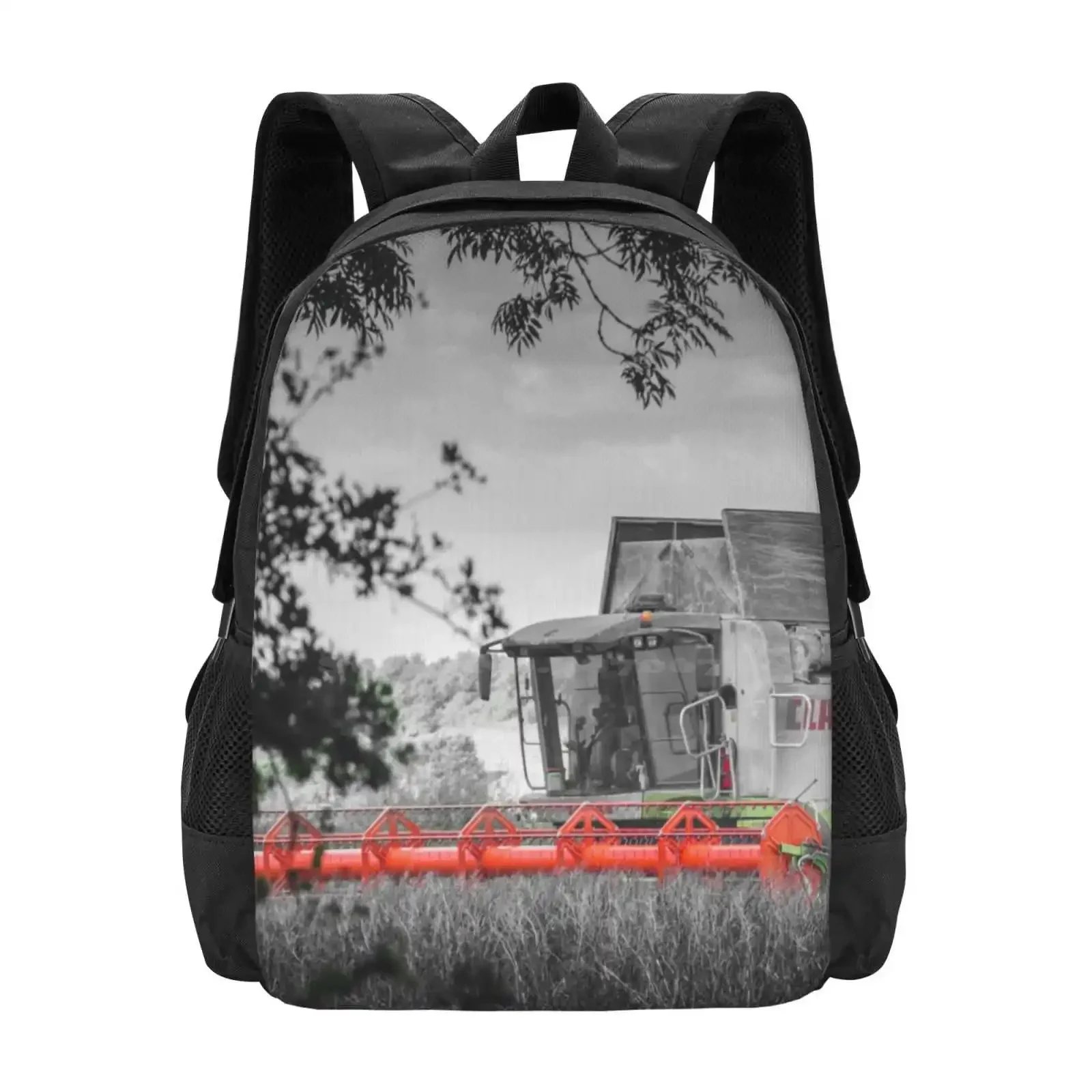 

Harvesting Hot Sale Schoolbag Backpack Fashion Bags Agriculture Crop Agricultural Farming Combine Harvester Harvesting Field
