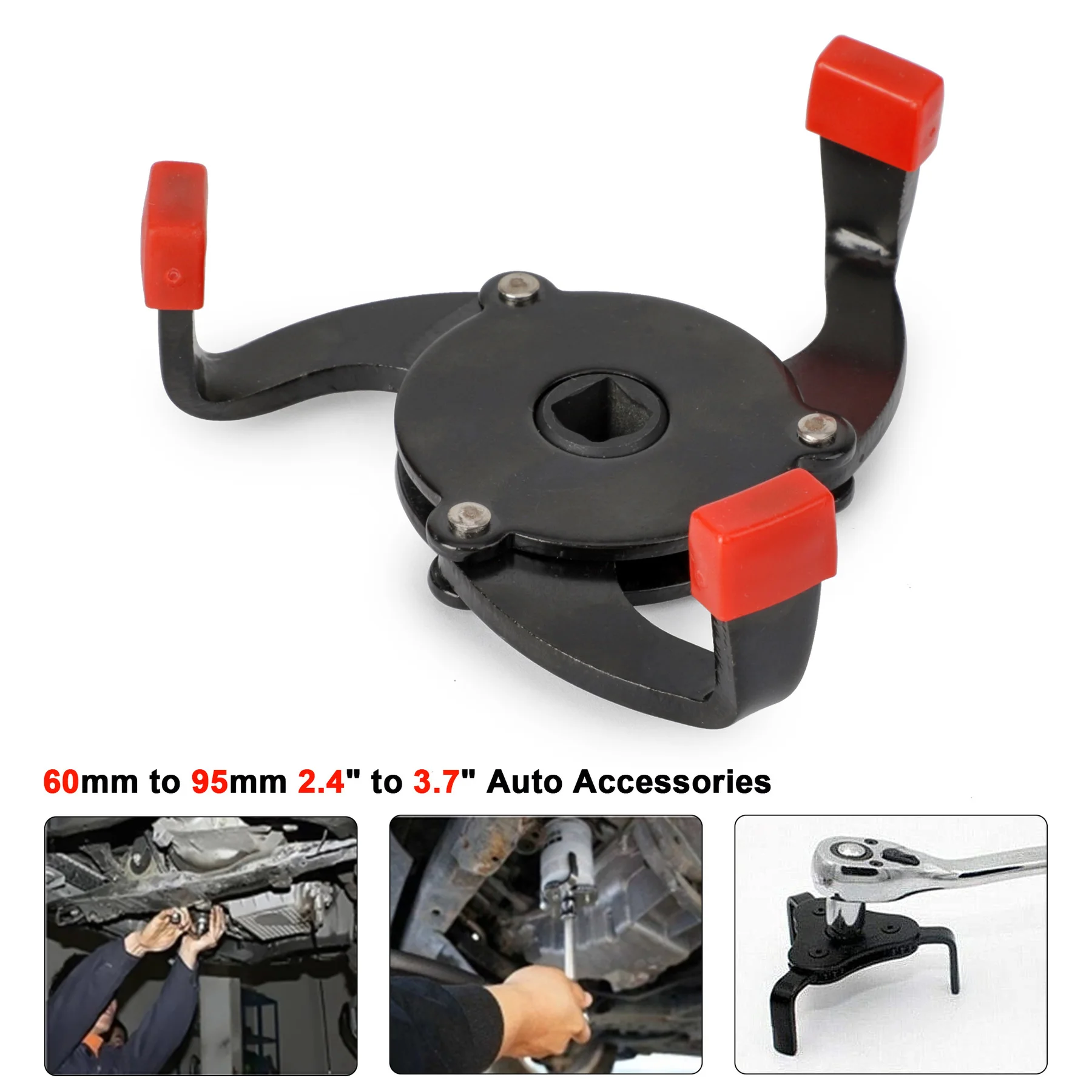 

Universal High Quality 3 Jaw Oil Filter Remover Tool Cars Oil Filter Removal Tool Interface Special Tools Oil Filter Wrench Tool