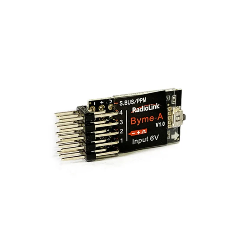 Radiolink Byme-A V2.0 Flight Stabiliser Flight Controller Gyroscope Self-stabilization Balance for RC Airplane Fixed Wing 4CH Tr