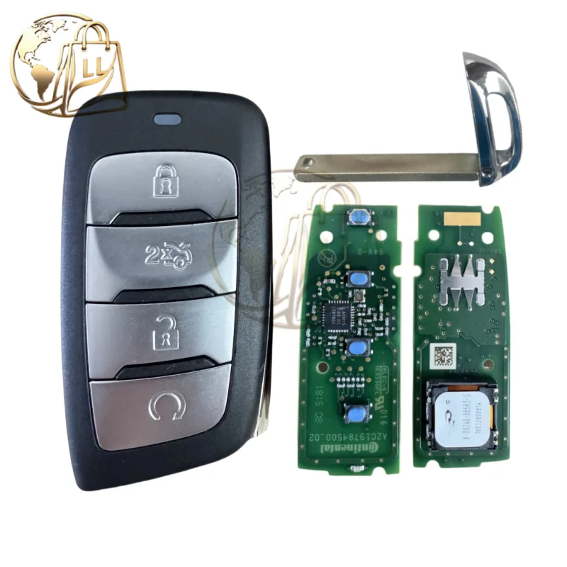 Original Smart Remote Key For ChangAn CS35 Plus 3608030-BQ01-AA 434Mhz ASK 4A NCF29AxM Chip  4 Buttons  A2C18965400