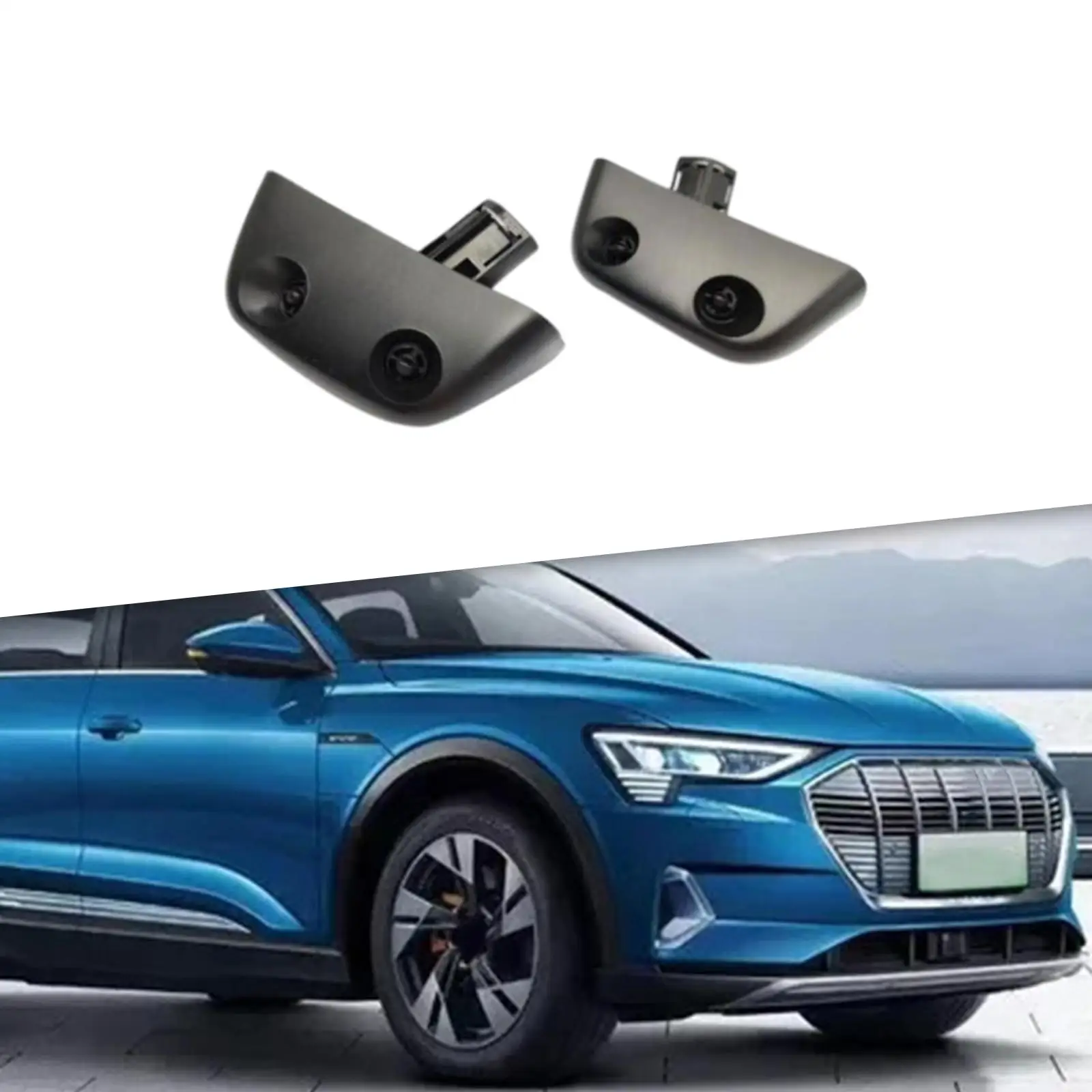 

Headlamp Spray Nozzle Cover 6438E4 1 Pair for Peugeot 206 cc SW 1998-2013 Good Performance Accessory Convenient Assemble