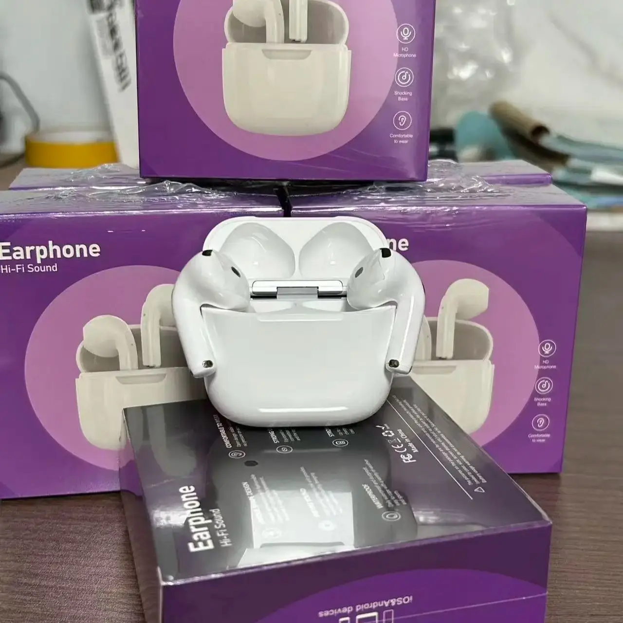 

Новые беспроводные наушники 2026 True Wireless Pro 3/Air 4 с активным шумоподавлением, прозрачным режимом, Bluetooth, низкой задержкой и сверхдолгим временем автономной работы