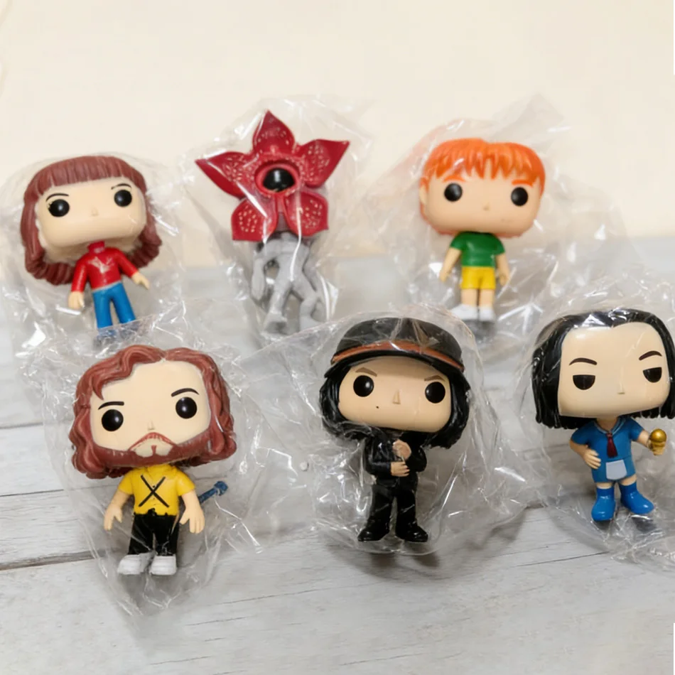 6 statuette di piante carnivore di Steve, modellini decorativi da scrivania, ornamenti, regali di compleanno e festività