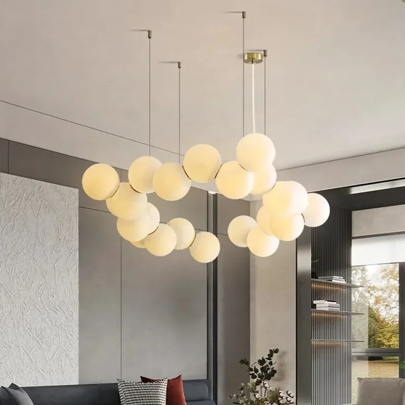 2026 Modern Dine Dining Room Pendant Lights Indoor Lighting Ceiling Lamp Hanging Light Led Chandeliers For Living Room Indoor Li