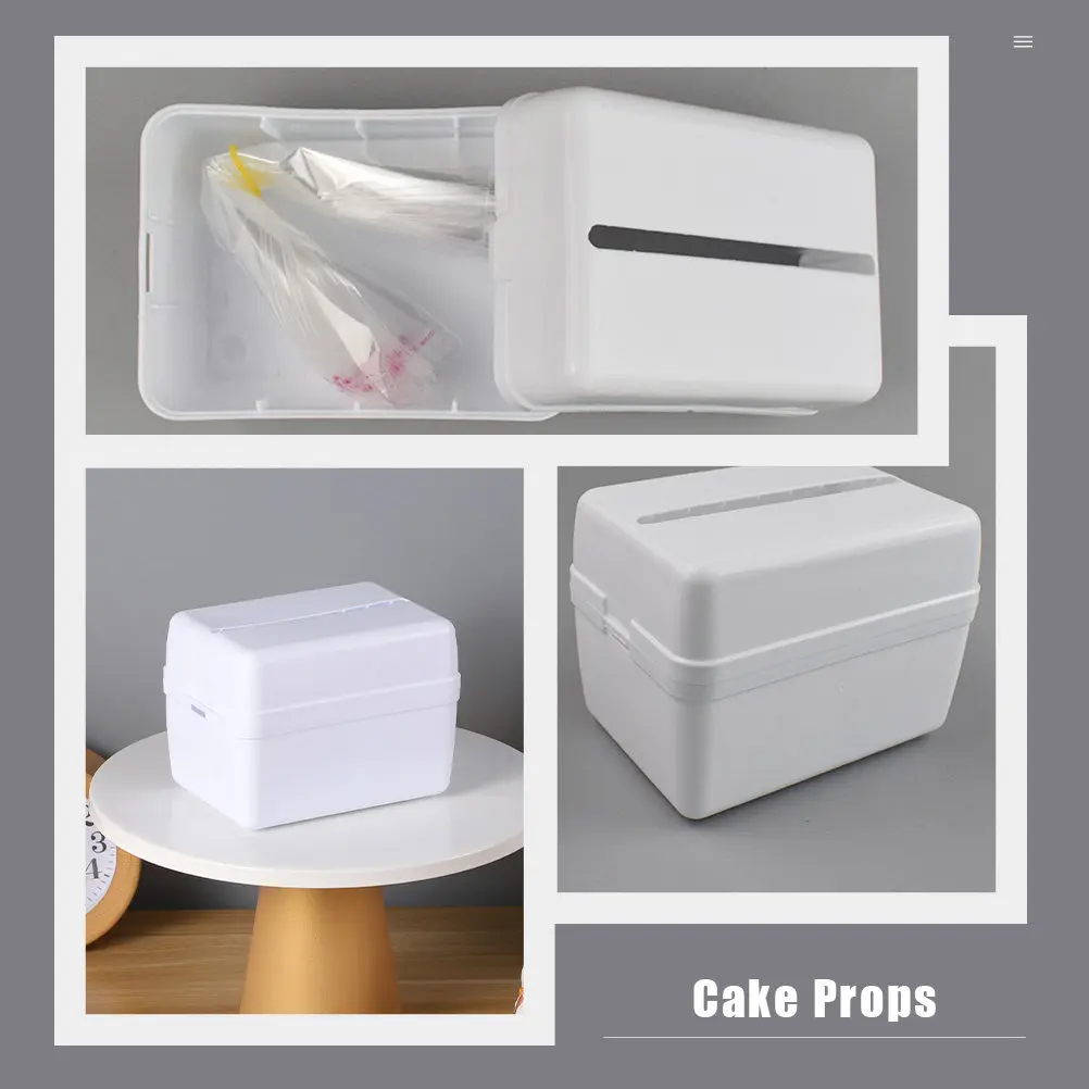 

3 набора коробок для вытягивания тортов, полезные диспенсеры, украшения для дня рождения, подарки-сюрпризы, реквизит для торта