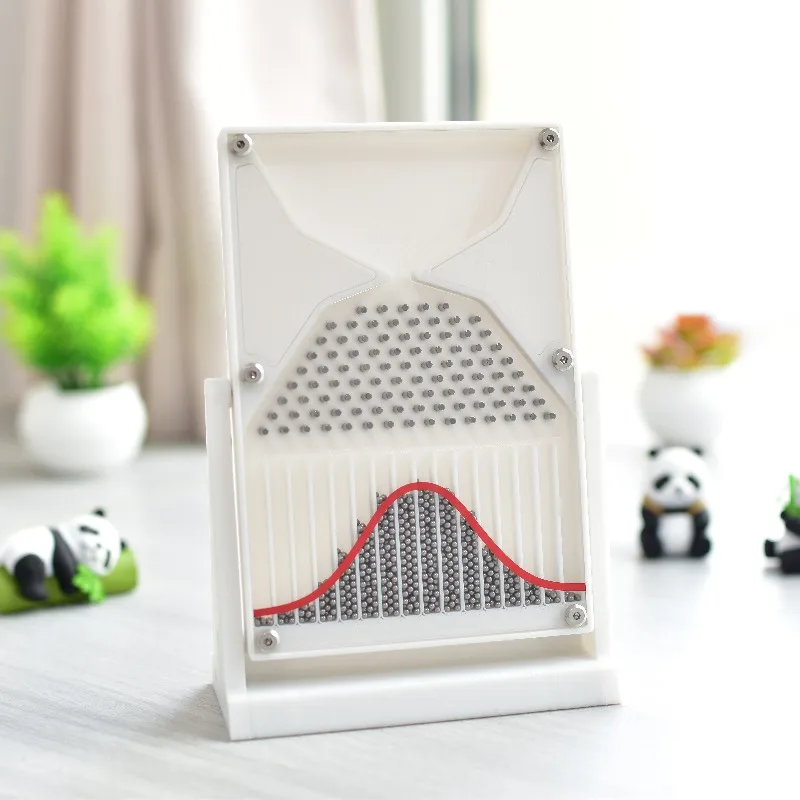 Normal Distribution Math Model, Gaussian Curve Science Desk Toy, Stress Relief Gift for Math Lovers & Engineers