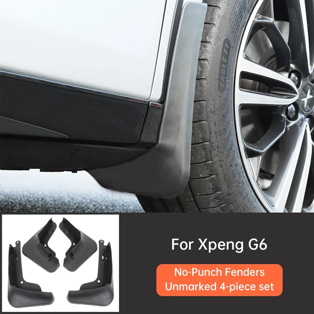 Garde-boue de voiture pour Xpeng G6 2023 2024, installation non destructive des roues avant et arrière, modification de voiture Xiaopeng G6