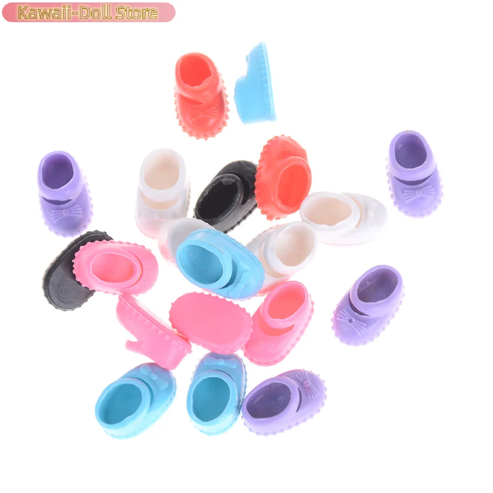 5 أزواج 12 سنتيمتر دمية عشوائية إكسسوارات أحذية كيلي دمية الخلط دمية أحذية لعبة هدية للأطفال