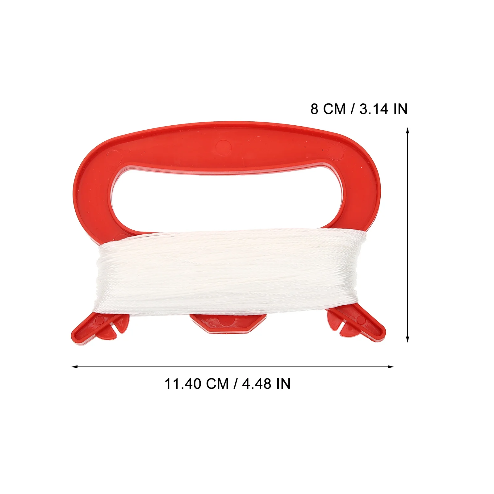 Kit de Voo de Pipa Portátil com 8 Carretéis Pequenos e 100M de Corda, Acessórios Leves e Duráveis para Pipa