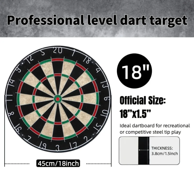 18 Inch Professional Dartboard Stand Dart Board Set Dart Target Board With 6 Darts Indoor Training Home Family /Office Game HOT