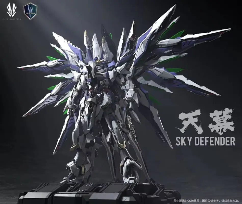 Neu Auf Lager EINTA INDUSTRIES SKY DEFENDER Level-Ultimate NPCM-017 1/72 Montage Modell Mecha Modell PVC Spielzeug Oversize Mecha