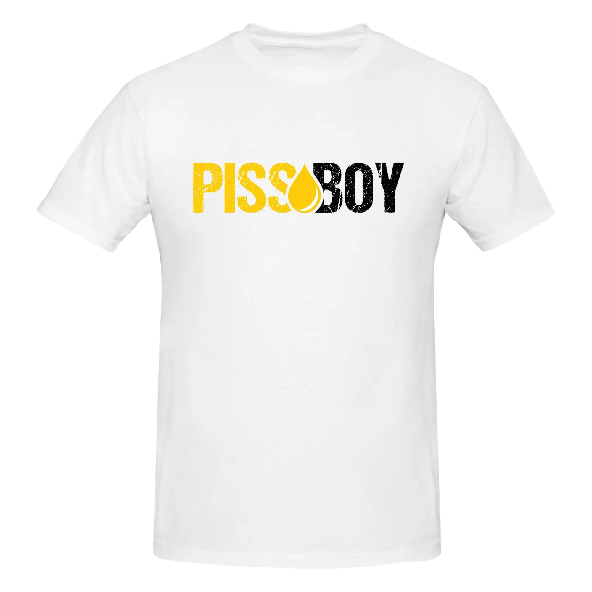 Piss Boy 100% Cotton T-Shirt Men's T Shirts Men Crew Neck Short Sleeve S-6XL
