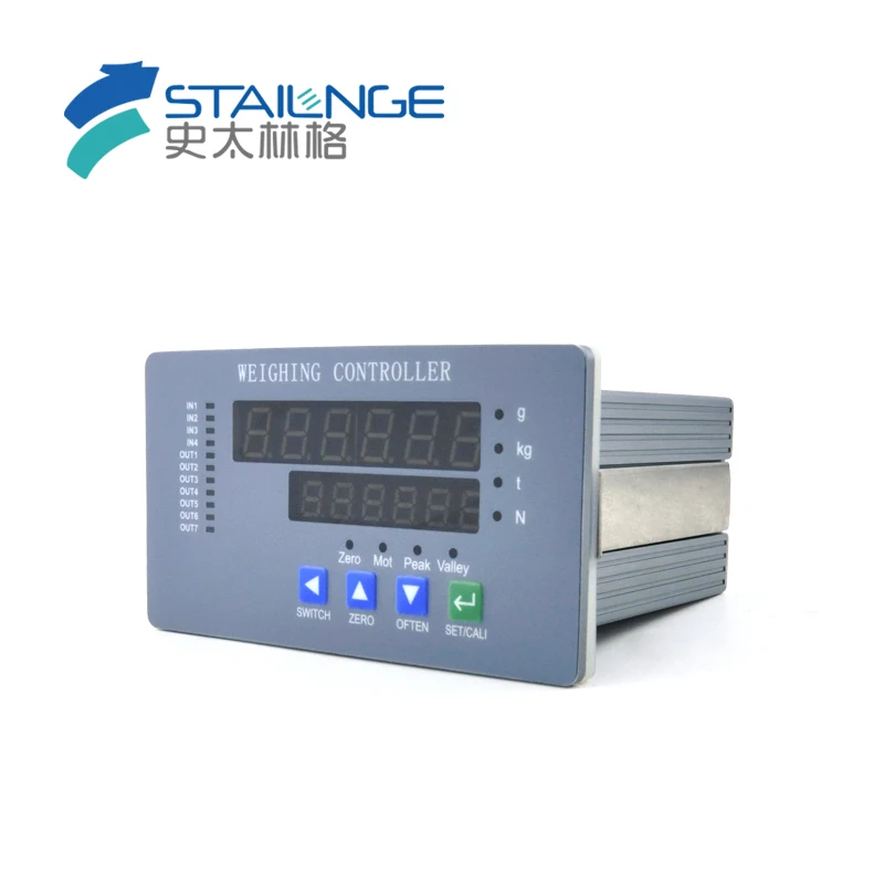 KV-4C Dual-row LED Display Scale Weighing Weigh Bridge Indicator For Digital Intelligent Display Instrument