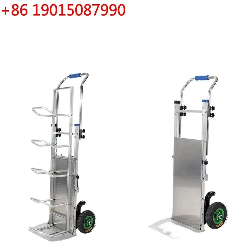 Bottled water electric climbing machine water delivery artifact upstairs handling ultra-light bottled water hand-pulled cart