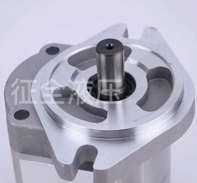 

Zhengquan counterclockwise left turn gear pump HGP-3A-F6L HGP-3A-F30L model complete hydraulic pump gear oil pump high-pressure