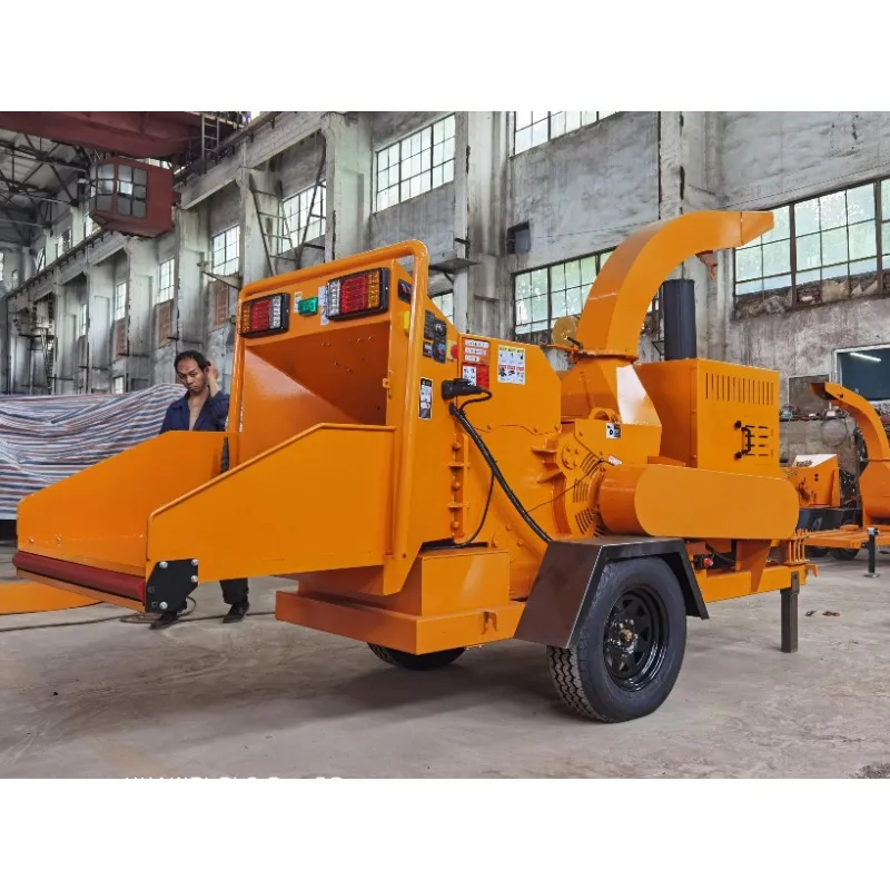 220V Electric Wood Chipper Shredder Core Motor Drive High Safety Customized Voltage Adaptation for Household and Small Farm Use