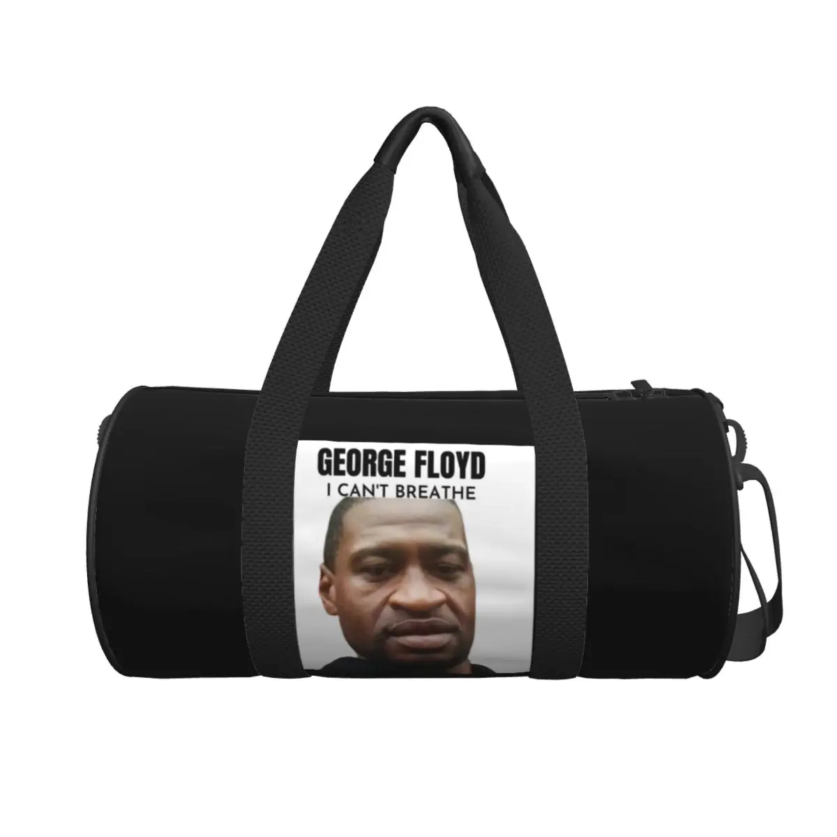 

Большая спортивная сумка George Floyd, многофункциональная дорожная сумка Duffle, сумки для фитнеса