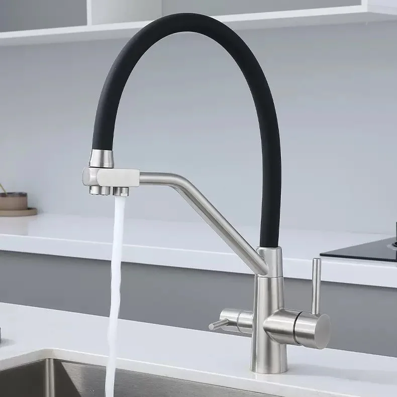 Kitchen Direct Drinking Water Filter Tap 304 Stainless Steel RO Faucet Purify System Reverse Osmosis robinet cuisine torneira
