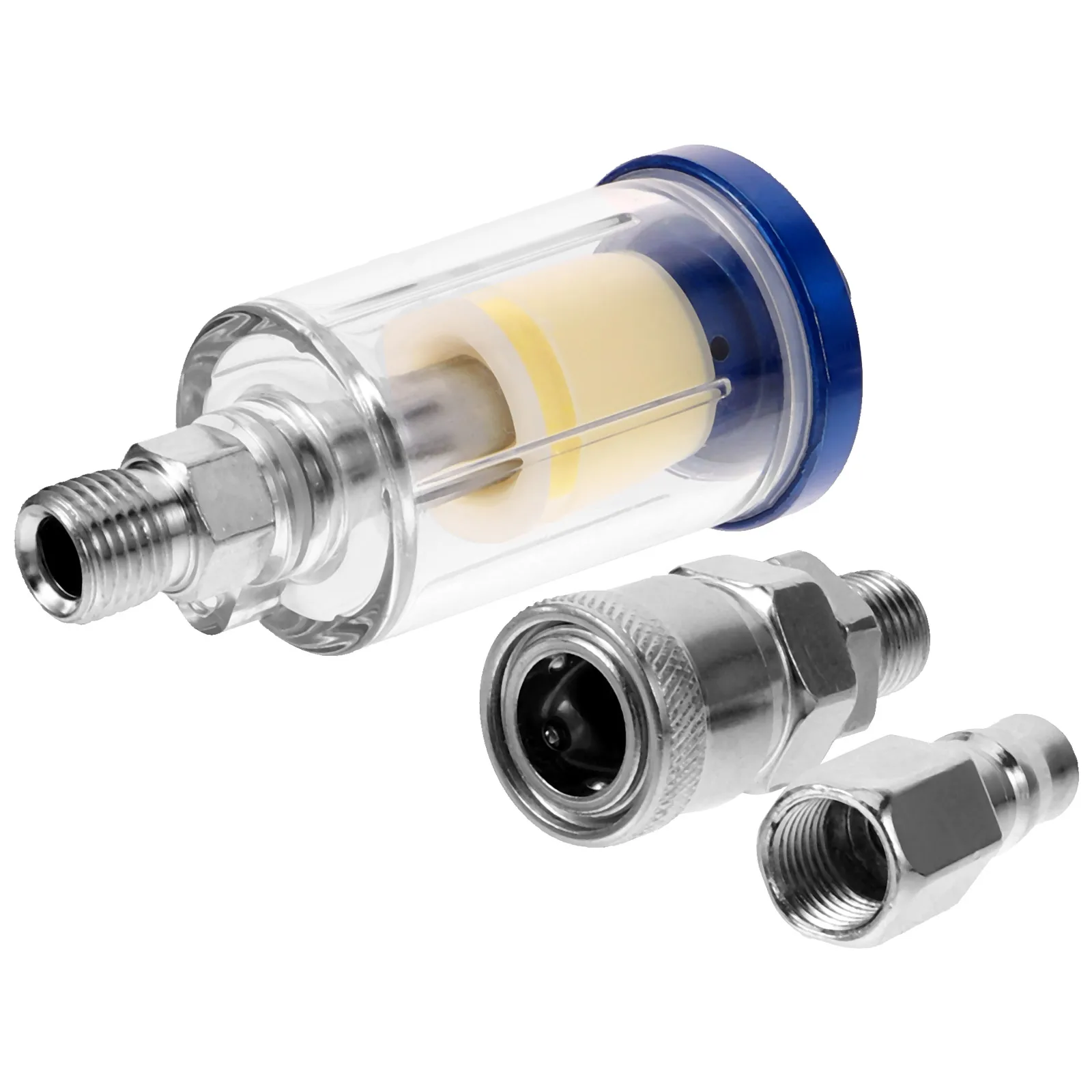 

Mini Inline Oil Water Separator Air Filter For Paint Sprayer Air Compressor Tool Accessories Efficient Multi Functional Easy