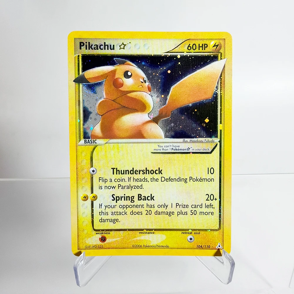 PTCG Proxy Card Holographic Rumble&Unseen Forces of Raikou Star Ho-oh PKM Hobbies Rare Game Card Collection Gift