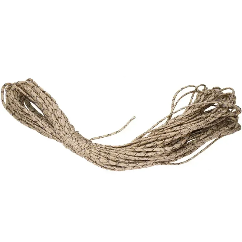 7 Cores 550 Paracord Cord 5, 15, 30 m Diameter 4mm for Outdoor Camping Survival Lanyard, Parachute Rope Hiking Tent Accessories image 6